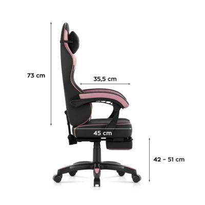 8. Gaming-Stuhl Huzaro Force 3.7 Pink