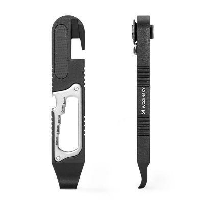2. Wozinsky WZK-L2 14-in-1 Fahrradwerkzeugset, Multitool, Inbusschlüssel, Reifenheber – Schwarz