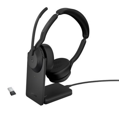5. Jabra Evolve2 55 MS Stereo mit Standfuß und USB-A