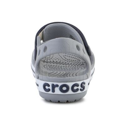 4. Crocs Crocband Jr 12856-01U Sandalen