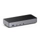 Satechi 4K Triple-Display-Dockingstation mit Kabel – Silber