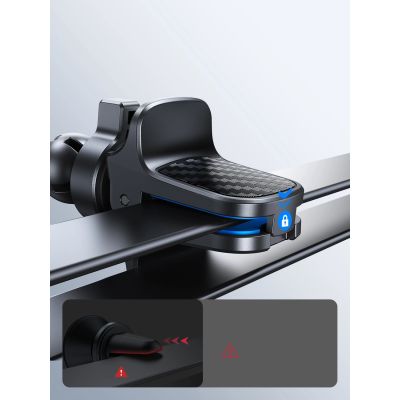 10. Joyroom Autotelefonhalter für Lüftungsschlitze schwarz (JR-ZS377)