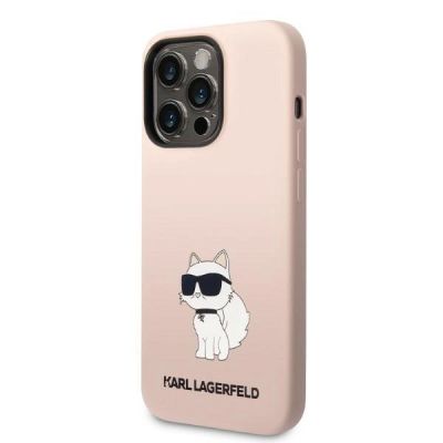 2. Karl Lagerfeld KLHCP14LSNCHBCP iPhone 14 Pro 6.1" Hardcase pink/pink Silikon Choupette