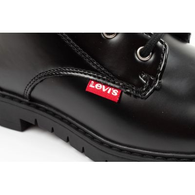 7. Levi's Mädchen-Ankle-Boots Pasadene SE, schwarz, mit Reißverschluss