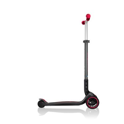 11. Globber Master Prime 3-Rad-Scooter / Schwarz - New Red 664-102