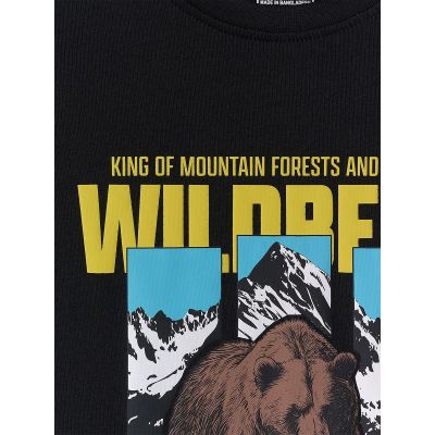6. Jungen-T-Shirt mit Aufdruck, regulär, Größe 4F 4FJKAW26TTSHM4456-20S