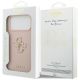 8. Guess Grained Big 4G & Classic Logo Hülle für iPhone 17 Pro Max - Pink