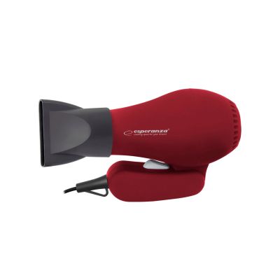 6. Esperanza AURORA EBH003R Haartrockner (750W; rot)