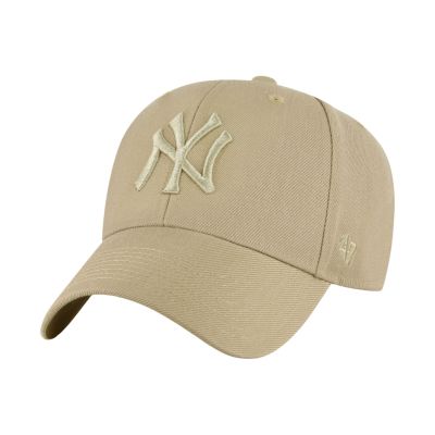 '47 New York Yankees Snapback Cap Dunkelbeige B-MVPSP17WBP-KHQ