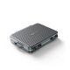 Speicherkartenetui Black für 2,5"-SSD, 2,5"-HDD, M.2-SSD, SD-Karte, Micro-SD-Karte, CompactFlash-Karte und Kartenleser
