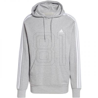 Adidas Essentials French Terry 3-Streifen Hoodie M IC0437