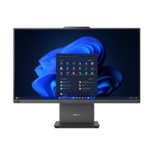 Lenovo ThinkCentre neo 50a All-in-One-PC mit Intel Core i5-210H Prozessor, 27" FHD IPS-Touchscreen (300 Nits), 16 GB DDR5-RAM (5200 MHz), SSD-Speicher, integrierter Intel-Grafikkarte (5 MP), Windows 11 Pro, Farbe: Luna Gray, 3 Jahre Vor-Ort-Service