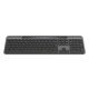 4. Logitech Signature Slim Solar+ K980 Tastatur Universal RF Wireless + Bluetooth QWERTY UK International Graphit