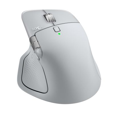 5. Logitech MX Master 4 Büromaus, rechtsseitig, kabellos (RF) + Bluetooth, Laser, 8000 DPI