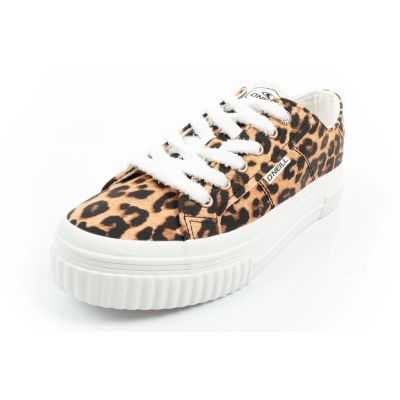 3. O'Neill Damen-Sportschuhe Spinna C Sneaker Leopardenmuster, modisch und bequem