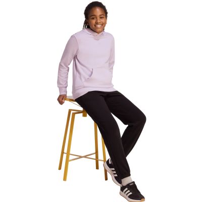 12. adidas Essentials Kinderhoodie, helllila, KS0366