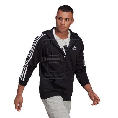 7. adidas Essentials Full-Zip Hoodie M GK9051