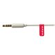 3. Aiwa ESTM-500WT Kopfhörer/Headset, kabelgebunden, In-Ear, Telefonieren/Musik, Weiß