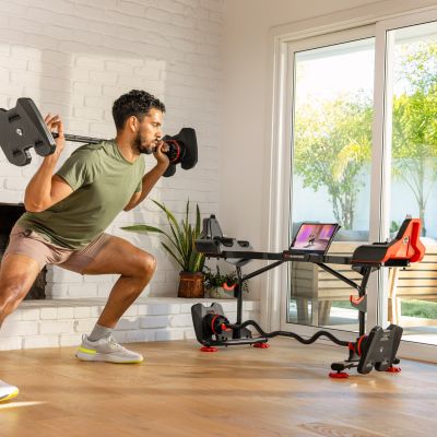 16. Bowflex 2080 SelectTech verstellbares Langhantelset 100874
