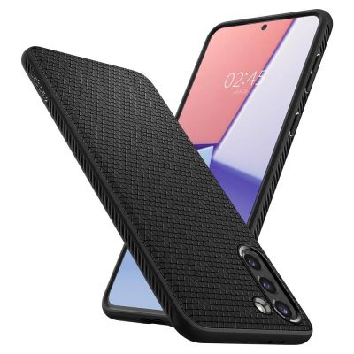 17. Spigen Liquid Air Hülle für Samsung Galaxy S21 – mattschwarz