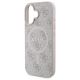6. Guess 4G Ring Classic Logo MagSafe-Hülle für iPhone 16 – Rosa