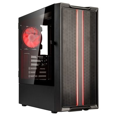 2. Kolink Inspire K12 ARGB Midi-Tower-Gehäuse – Schwarz