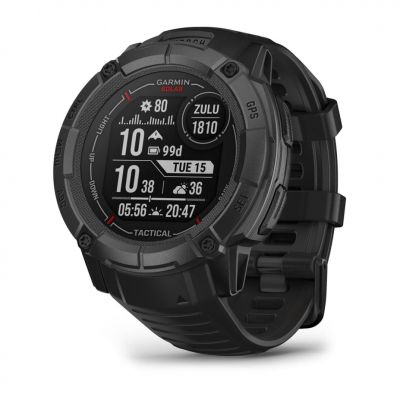 Garmin Instinct 2X Solar Tactical Edition Schwarze Uhr