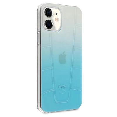 4. Mercedes Transparent Line Case für iPhone 12 mini - Blau