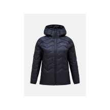 Damen-Isolierjacke Peak Performance Elevate Liner Hood - Schwarz