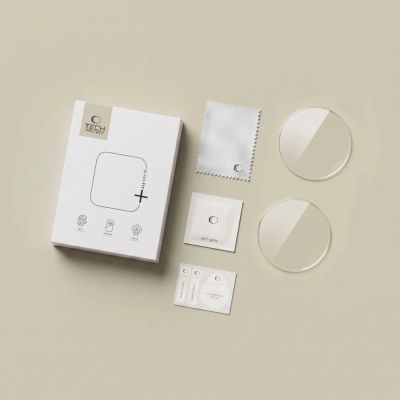 7. Tech-Protect Glass Fit+ 2er-Pack gehärtetes Glas für Samsung Galaxy Watch Ultra 2 2026 47 mm