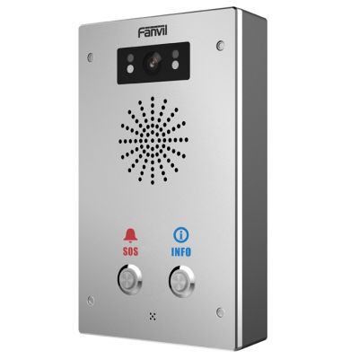 4. Fanvil I16S-02P Audio-Intercom-System aus Edelstahl