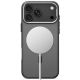 4. Tech-Protect MagZero MagSafe Hülle für iPhone 17 Pro Max / 18 Pro Mac – Transparentes Mattschwarz