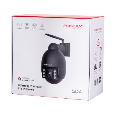 18. Foscam SD4 4MP WiFi IP-Überwachungskamera
