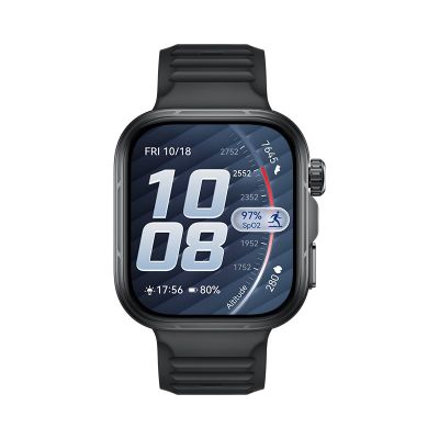 4. Huawei WATCH Fit 5 Pro 4,88 cm (1,92") AMOLED-Display, 44,5 mm Durchmesser, Digitalanzeige, 480 x 408 Pixel Touchscreen, Schwarz, GPS