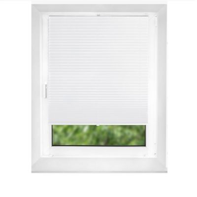 PLISSE-JALOUSIEN PERLENTHERMO 120X170 WEISS