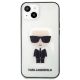3. Karl Lagerfeld Iconik Karl Case für iPhone 13 mini - Transparent