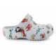 11. Crocs Classic Race Cars Graphic Jr 210992-1NN Flip-Flops