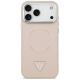 3. Guess MagSafe Hülle mit Dreieckslogo für iPhone 17 Pro Max – Pink