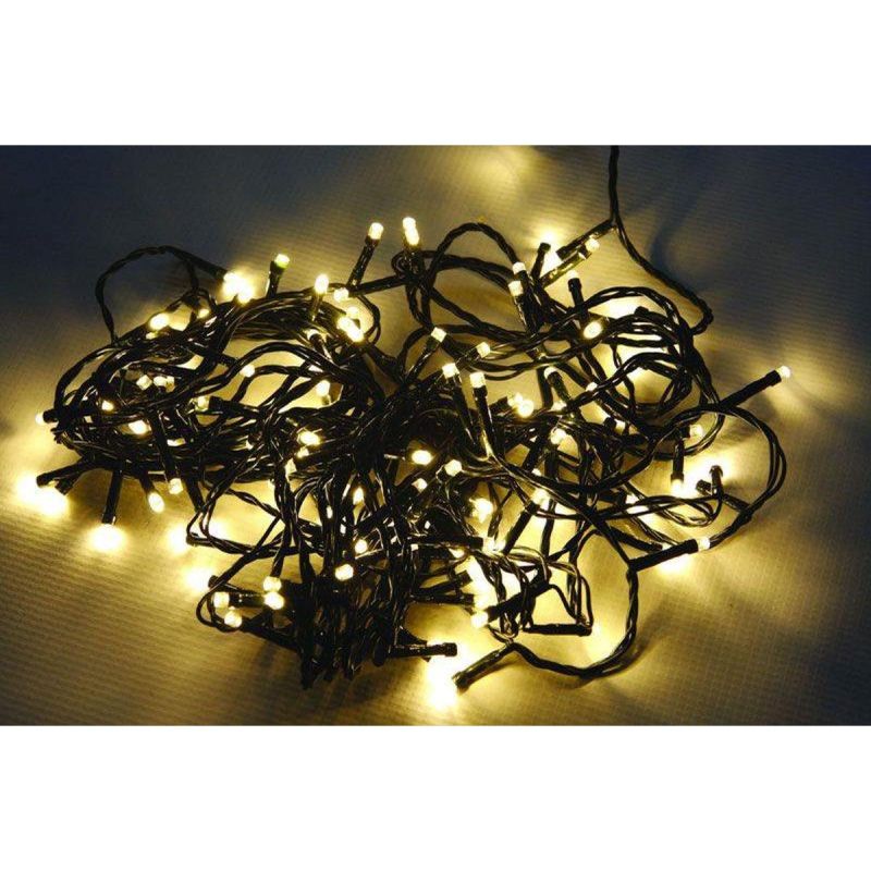 5. Lichterkette für den Weihnachtsbaum, 120 LEDs, warmweiß