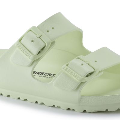 4. Birkenstock Arizona Essentials EVA Regular Faded Lime Herren-Schaumstoff-Slides für breite Füße (1024571)