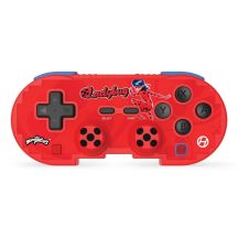 Hyperkin M01328-MTLB Gamecontroller, Schwarz, Blau, Rot, Bluetooth-Gamepad für Android, Mac, Nintendo Switch, Nintendo Switch OLED, PC, iOS