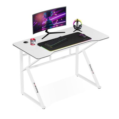 7. Huzaro Hero 1.6 Weißer Gaming-Schreibtisch