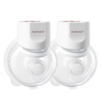 6. Momcozy S12 Pro Quick Doppelpack Milchpumpe Weiß | Kabellos, Doppelpack, Weiß
