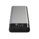 HYPER HJ245B Powerbank 27000 mAh Silber