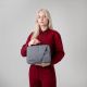 7. Wozinsky WTNP-11G Laptoptasche (10-11 Zoll) mit ausziehbarem Griff – Grau