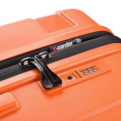 8. SwissBags Tourist Großer Koffer 77cm Orange