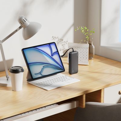 19. Cuktech LPB200N 40W 20000mAh Powerbank mit integriertem Kabel – Grau