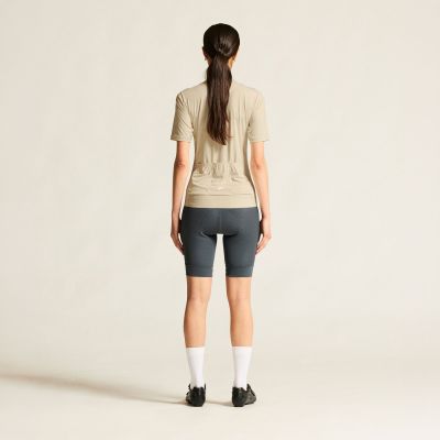 7. Damen-T-Shirt mit kurzen Ärmeln und Jersey-Aufdruck für den Alltag