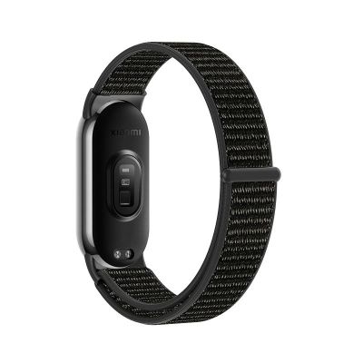 5. Tech-Protect Nylonarmband für Xiaomi Smart Band 8 / 8 NFC – Schwarz