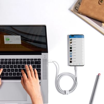 12. Baseus Superior Series 100W USB-A - USB-C Kabel 2m - Weiß